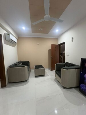 Living Room in 3 BHK Builder Floor at Sector 56 – for Rent