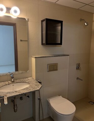 Bathroom in 3 BHK Apartment at Godrej Park Retreat, Sarjapur Road – for Rent