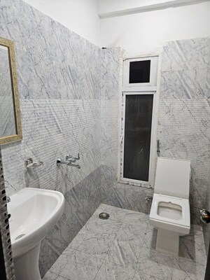 Bathroom in 2 BHK Apartment at Prateek Grand City, Siddharth Vihar – for Rent
