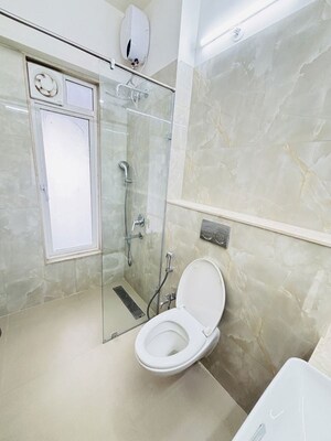 Bathroom in 3.5 BHK Apartment at L And T Rejuve 360, Mulund West – for Rent