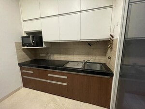 Kitchen in 3 BHK Apartment at Oberoi Exquisite Goregaon, Goregaon East – for Rent