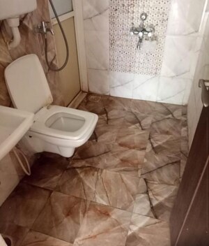 Bathroom in 2 BHK Apartment at Rosa Gardenia, Ghodbunder Road – for Sale