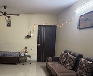 Living Room in 2 BHK Apartment at Rosa Gardenia, Ghodbunder Road – for Sale