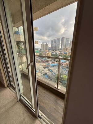 Balcony in 2 BHK Apartment at JP Decks, Goregaon East – for Rent