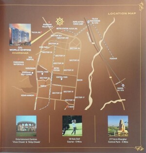 3 BHK Apartment – Map Location View at Padgha - for Rent