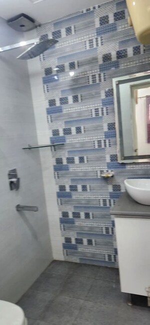 Bathroom in 3 BHK Builder Floor at East Of Kailash – for Rent