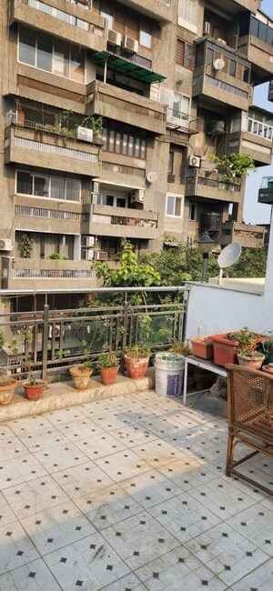 3 BHK Builder Floor – Exterior View View at East Of Kailash - for Rent