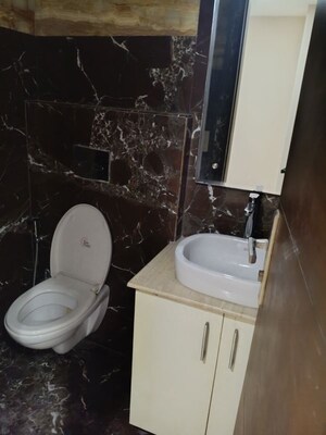 Bathroom in 4 BHK Builder Floor at New Friends Colony – for Sale
