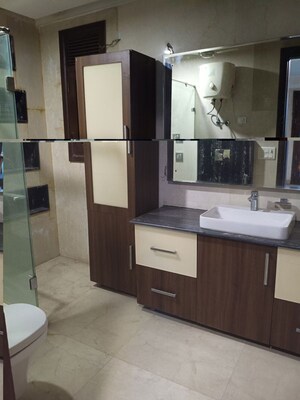 Kitchen in 4 BHK Builder Floor at New Friends Colony – for Sale
