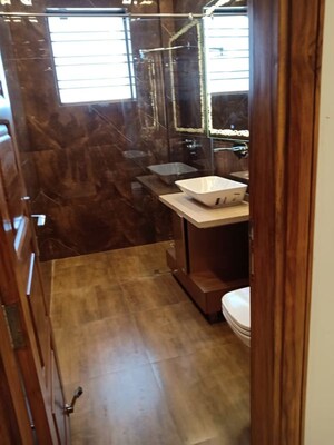 Bathroom in 3 BHK Builder Floor at Amolik Aster Woods, Sector 98 – for Sale