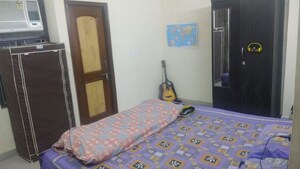 Bedroom in 2 BHK Builder Floor at Kalkaji – for Rent
