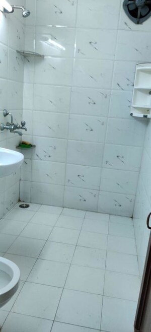 Bathroom in 2 BHK Builder Floor at Kalkaji – for Rent