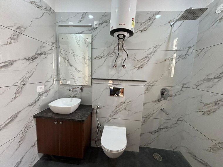 Bathroom, ansal-florence-super 1 RK 235 Sq.Ft. Builder Floor In Sector 57 Gurgaon 10554551