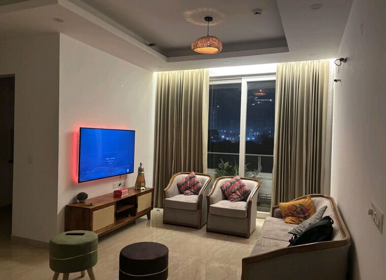 Living Room, mullanpur 3 Bedroom 1580 Sq.Ft. Apartment In Mullanpur Chandigarh 10554327