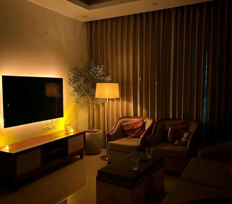 Living Room, mullanpur 3 Bedroom 1580 Sq.Ft. Apartment In Mullanpur Chandigarh 10554327