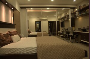 Bedroom in 3 BHK Apartment at Trendset Winz, Nanakramguda – for Rent