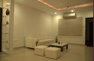 Living Room in 3 BHK Apartment at Trendset Winz, Nanakramguda – for Rent
