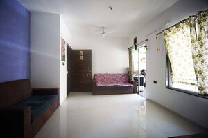 Living Room in 2 BHK Apartment at Goodwill Pallette, Ravet – for Sale