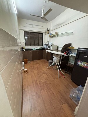 Living Room in 1 BHK Apartment at Bandra West – for Rent