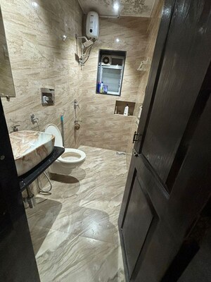 Bathroom in 1 BHK Apartment at Bandra West – for Rent