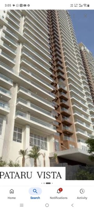 Staircase in 3 BHK Apartment at Kalpataru Vista, Sector 128 – for Rent