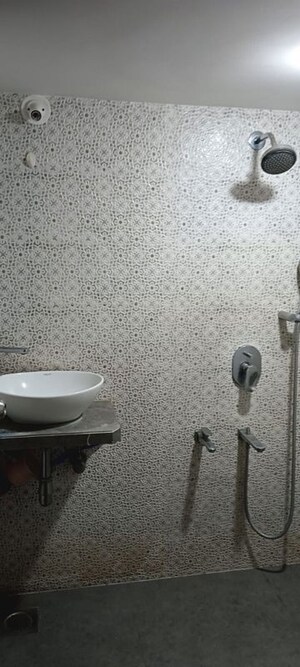 Bathroom in 3 BHK Apartment at Cosmos Jewels, Ghodbunder Road – for Rent