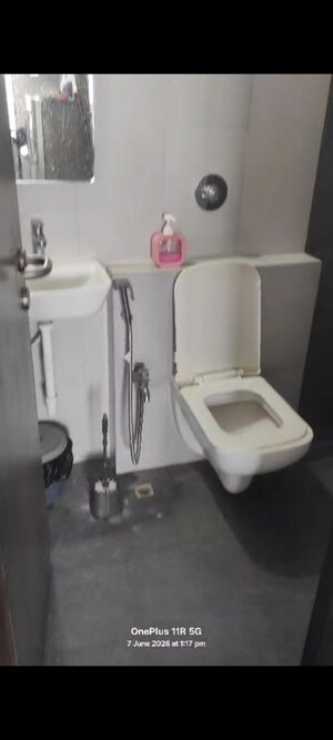 Bathroom in 2 BHK Apartment at Sethia Imperial Avenue, Malad East – for Rent