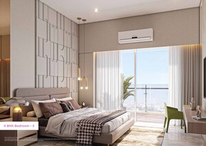 Bedroom in 2 BHK Apartment at Godrej Ivara, Kharadi – for Sale
