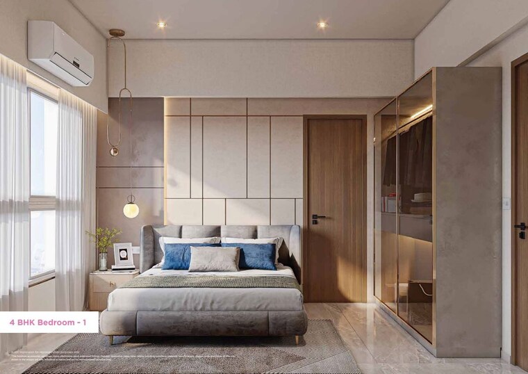Bedroom, godrej-ivara 2 Bedroom 889 Sq.Ft. Apartment In Kharadi Pune 10554826