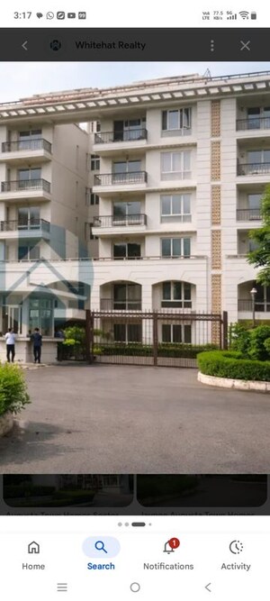 4 BHK Apartment – Exterior View View at Jaypee Augusta Town Homes, Sector 128 - for Rent
