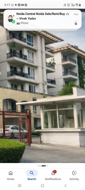 4 BHK Apartment – Exterior View View at Jaypee Augusta Town Homes, Sector 128 - for Rent