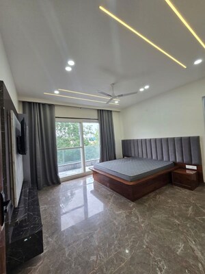 Living Room in 1 BHK Builder Floor at Sector 56 – for Rent