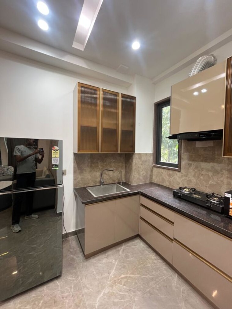 Kitchen, sector 56 1 Bedroom 750 Sq.Ft. Builder Floor In Sector 56 Gurgaon 10554865