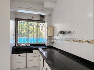Kitchen in 3 BHK Apartment at Chembur Residency, Chembur – for Rent