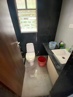 Bathroom in 2 BHK Apartment at Rahu Nisarg Society, Warje – for Rent