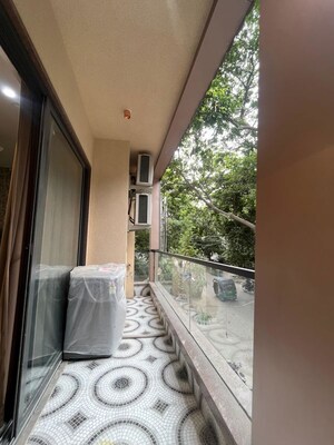 Balcony in 1 BHK Builder Floor at Sector 56 – for Rent