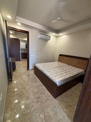 Bedroom in 1 BHK Builder Floor at Sector 55 – for Rent