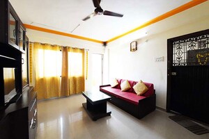 Living Room in 2 BHK Apartment at Chinchwad – for Sale