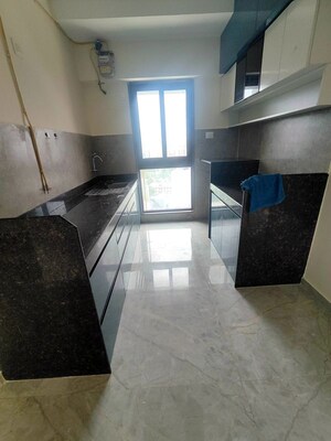 Kitchen in 1 BHK Apartment at Ajmera Boulevard, Malad West – for Rent