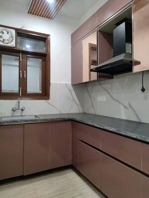 Kitchen in 2 BHK Builder Floor at Chattarpur – for Rent