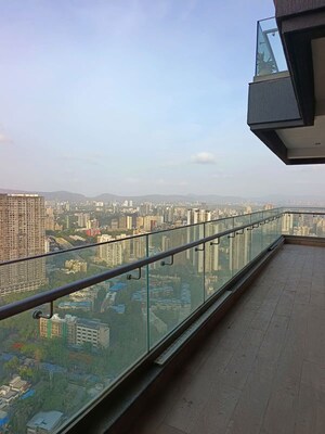 Balcony in 3 BHK Apartment at Prestige Siesta, Mulund West – for Rent