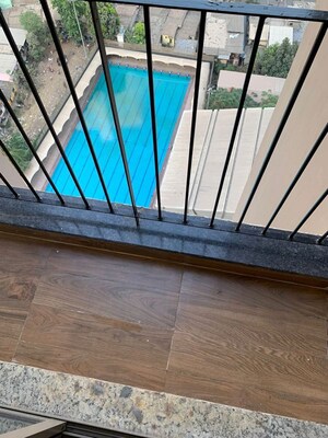 Balcony in 1 BHK Apartment at Bhakti Park Anand Nagar, Anand Nagar – for Rent