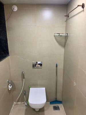 Bathroom in 1 BHK Apartment at Bhakti Park Anand Nagar, Anand Nagar – for Rent