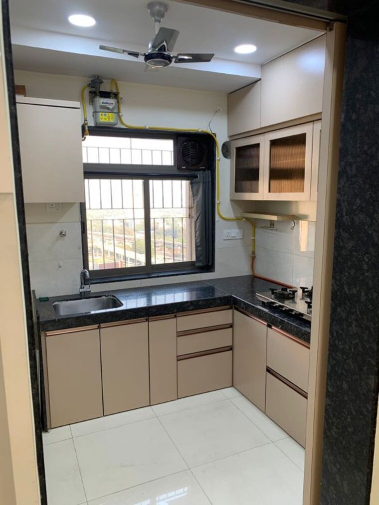Kitchen, bhakti-park-anand-nagar 1 Bedroom 450 Sq.Ft. Apartment In Anand Nagar Thane 10554946