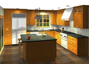 Kitchen in 2 BHK Apartment at Shirine Garden Co Operative Housing Society Ltd, Aundh – for Sale