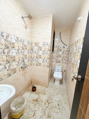 Bathroom in 3 BHK Apartment at Chattarpur – for Sale