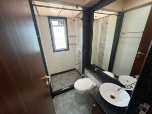 Bathroom in 3 BHK Apartment at Rizvi Utopia, Kalina – for Rent
