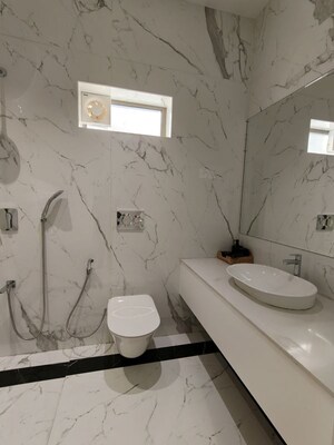 Bathroom in 3 BHK Apartment at Solapur Road – for Sale