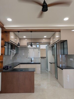 Kitchen in 3 BHK Apartment at Aurobindo Kohinoor, Serilingampally – for Rent