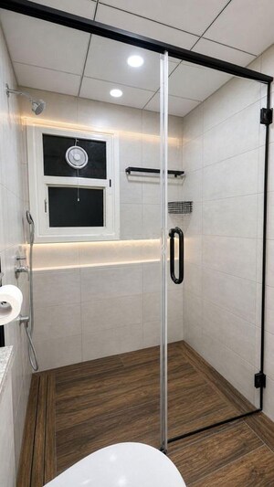 Bathroom in 3 BHK Apartment at Brigade El Dorado, Bagaluru – for Rent